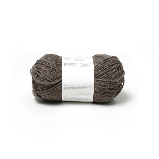 Sandes Garn - Peer Gynt - 2652 Medium Brown Heather