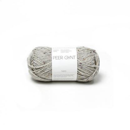Sandes Garn - Peer Gynt - 1035 Gray Heather Falling Leaves Tweed