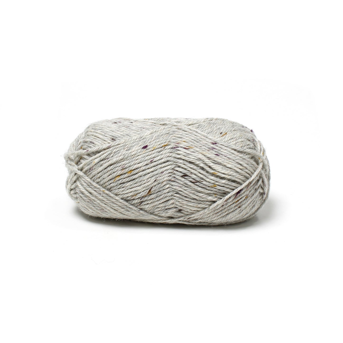 Sandes Garn - Peer Gynt - 1035 Gray Heather Falling Leaves Tweed