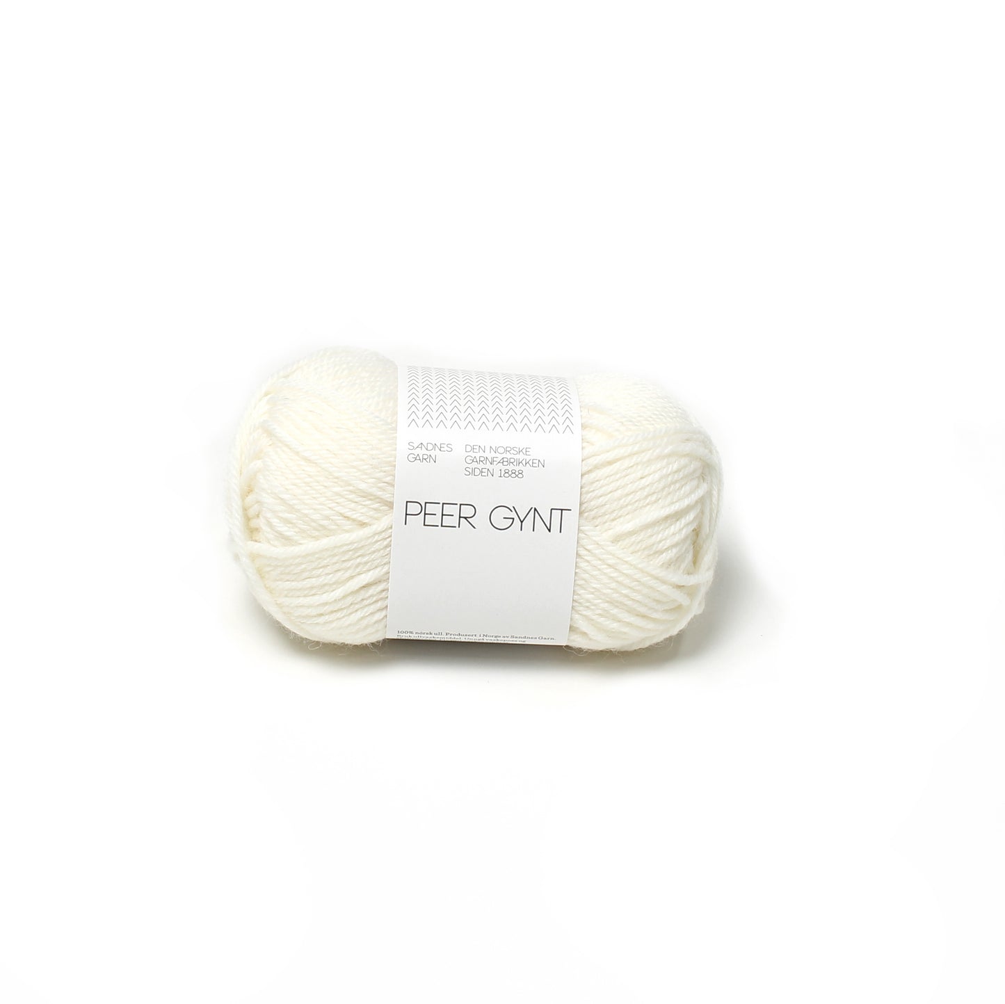 Sandes Garn - Peer Gynt - 1001 Bright White