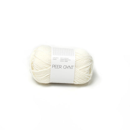 Sandes Garn - Peer Gynt - 1001 Bright White
