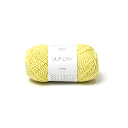Sandes Garn - Sunday - 9004 Lemon