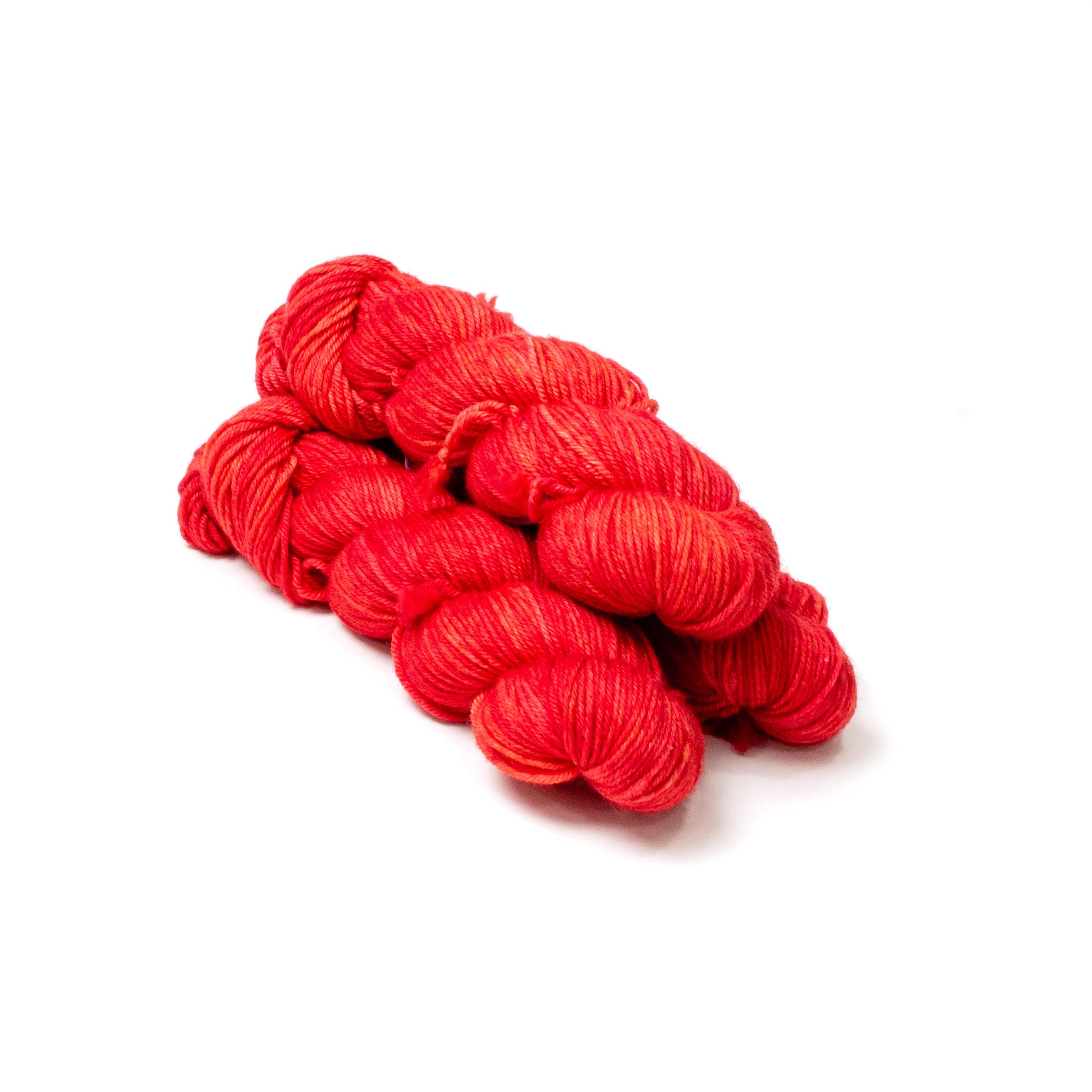 Madeline Tosh Tosh DK- Neon Red