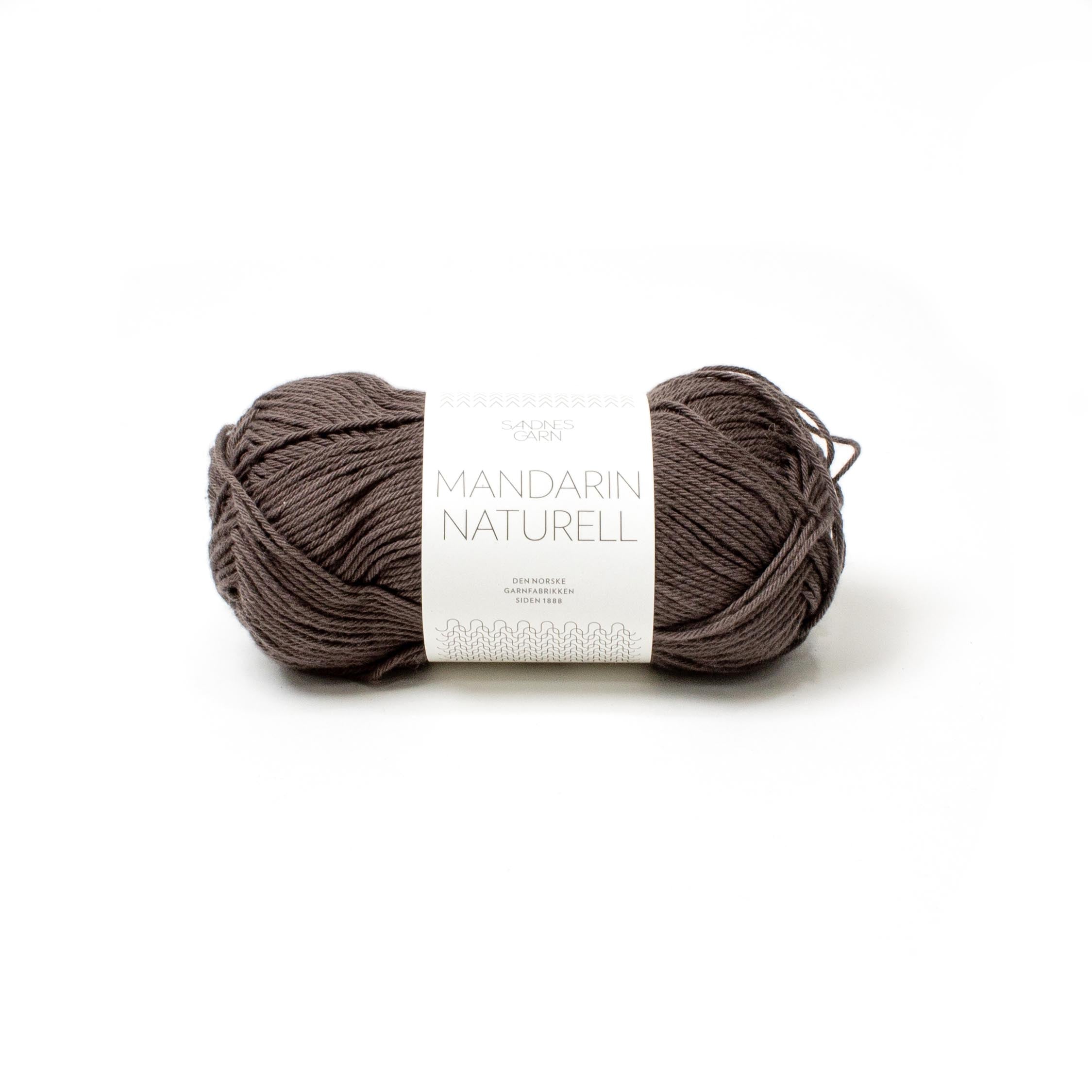 Sandes Garn - Mandarin Naturell - 2581 After Dark