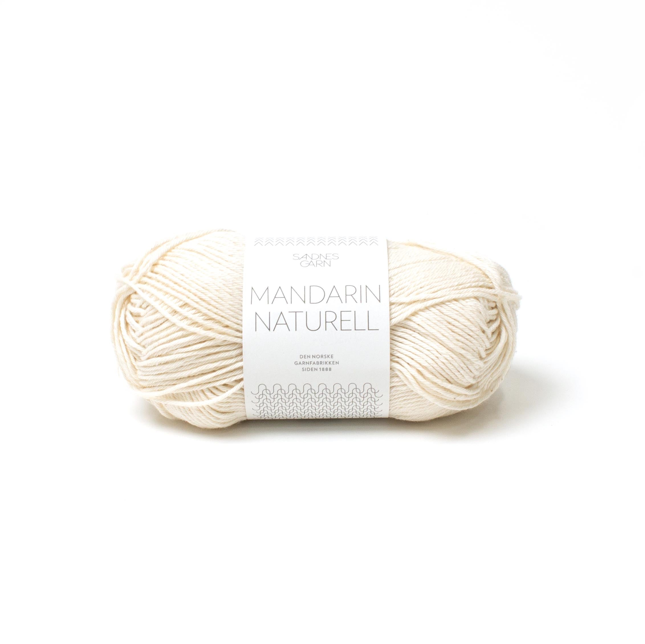 Sandes Garn - Mandarin Naturell - 1012 Natural