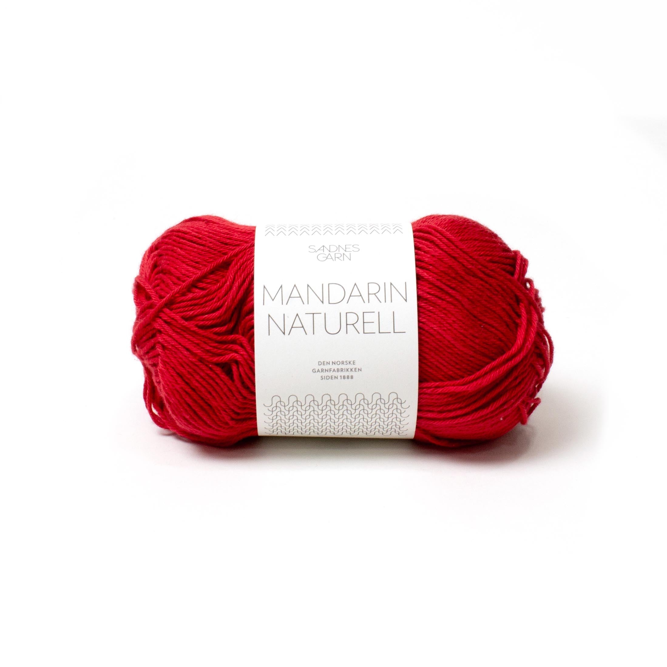 Sandes Garn - Mandarin Naturell - 4219 Red