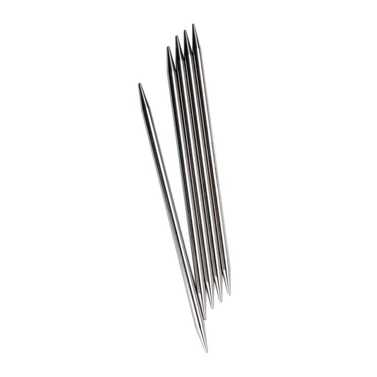 ChiaoGoo Red 8" Stainless Steel Double Pointed Needles