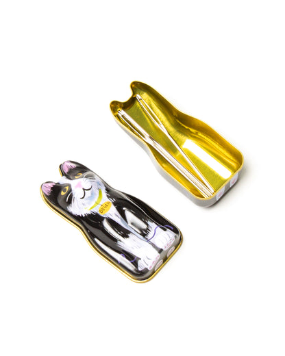 Black Cat Tin - Tapestry Needles