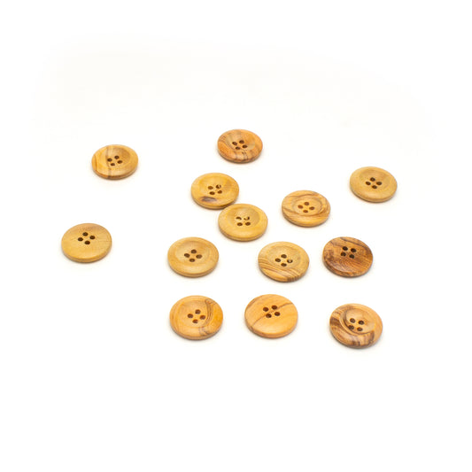 .8" Wood Buttons