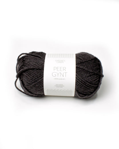 Sandes Garn - Peer Gynt - 3800 Bristol Black