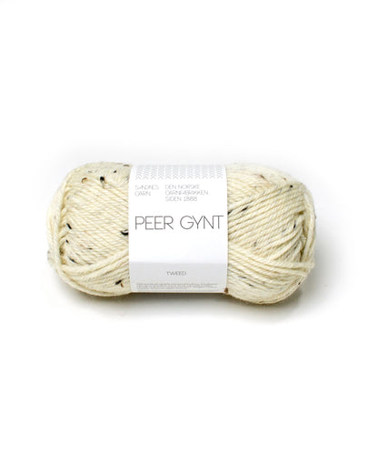 Sandes Garn - Peer Gynt - 2523 Natural Tweed