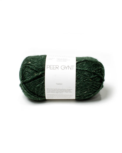 Sandes Garn - Peer Gynt - 8085 Forest Green Tweed