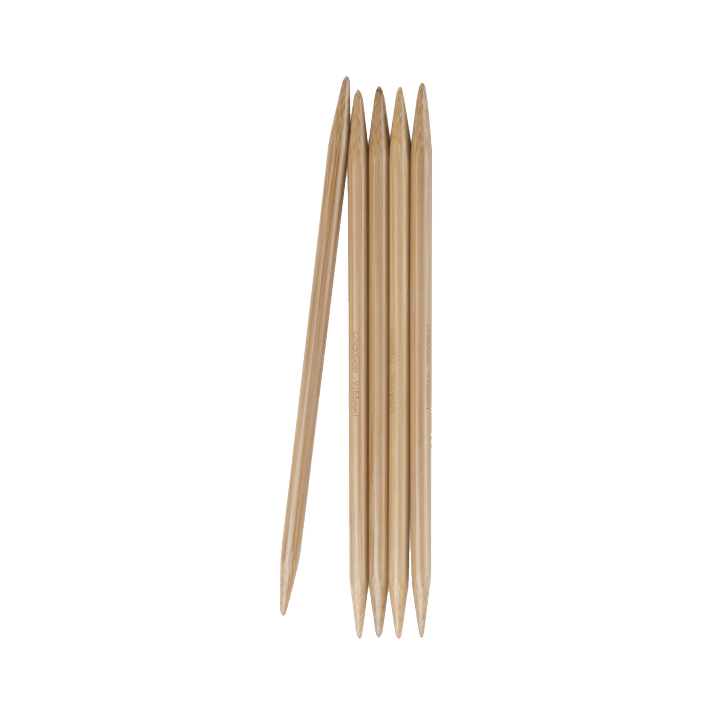 ChiaGoo 8" Wooden Double Pointed Needles