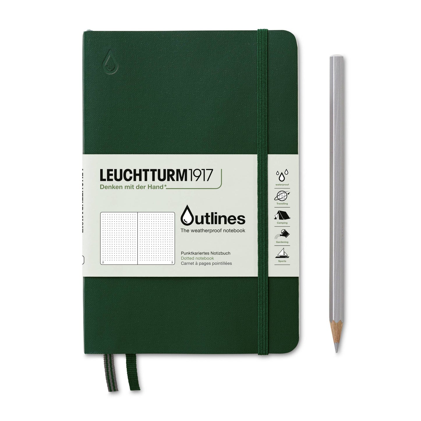 Outlines Edition - Notebooks: Walden Green