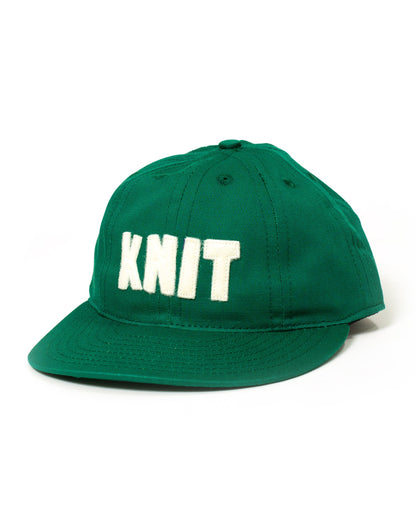 KNIT Cotton Twill Dad Cap - Green