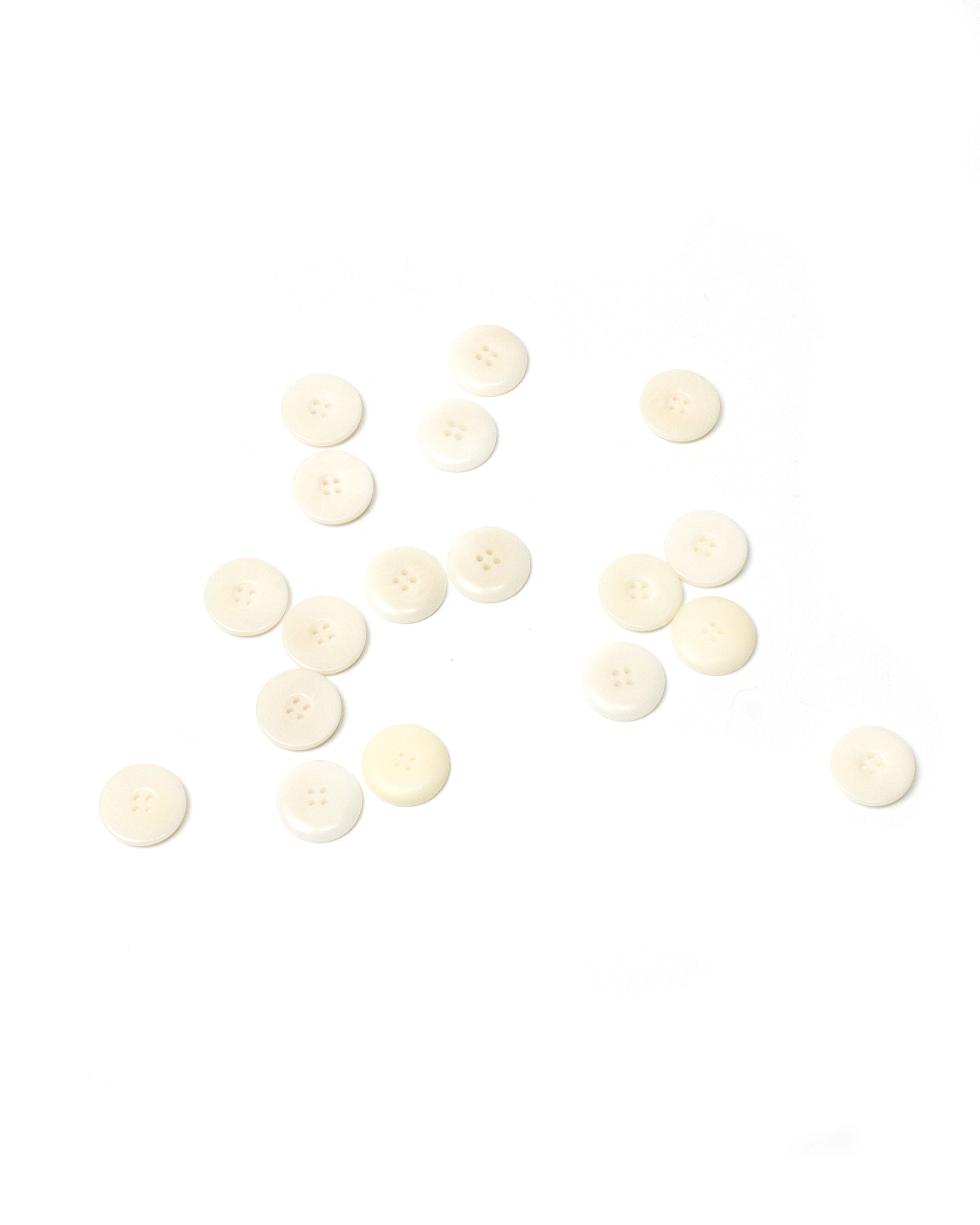 Four Hole Natural Corozo Buttons 19mm