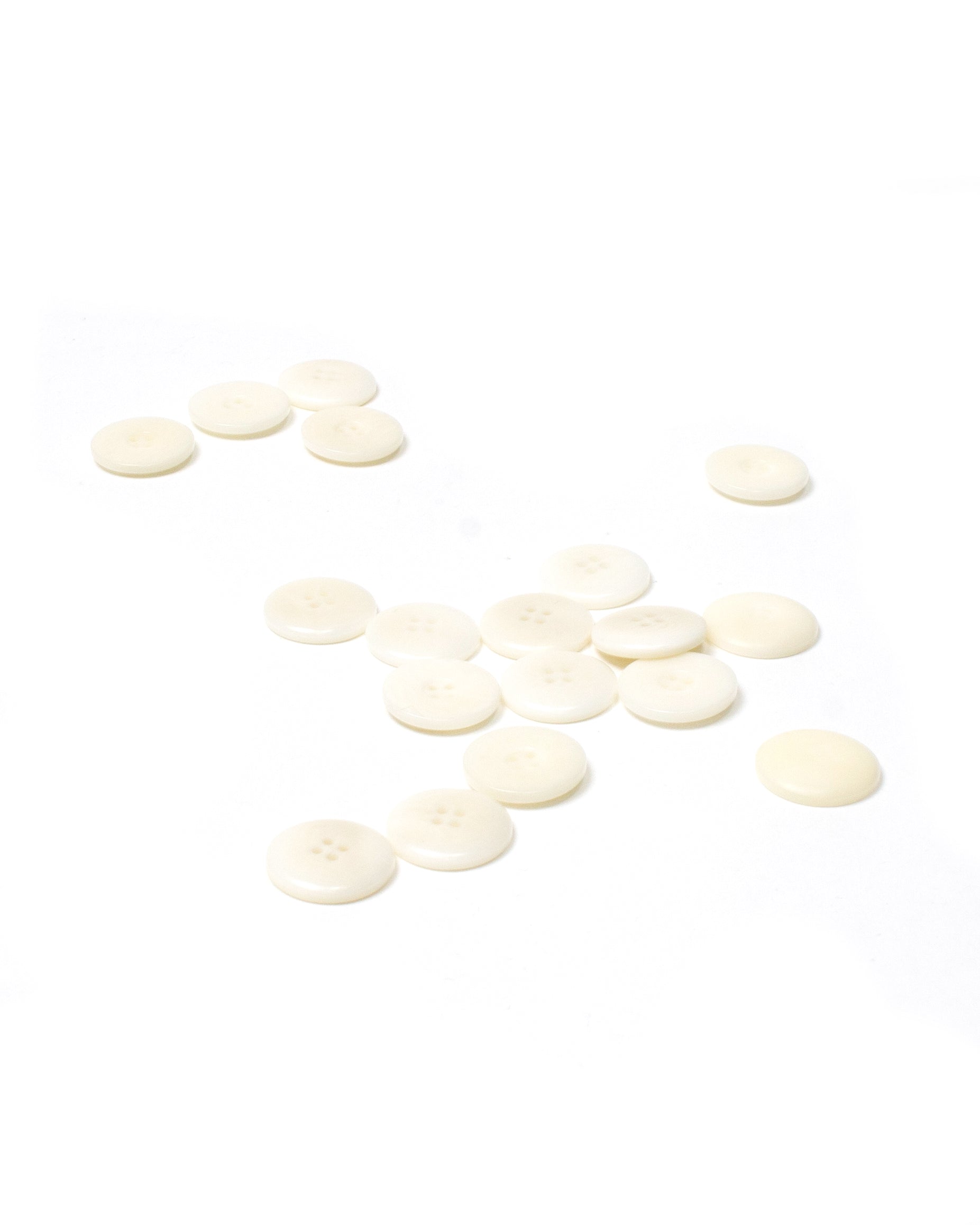 Four Hole Natural Corozo Buttons 19mm