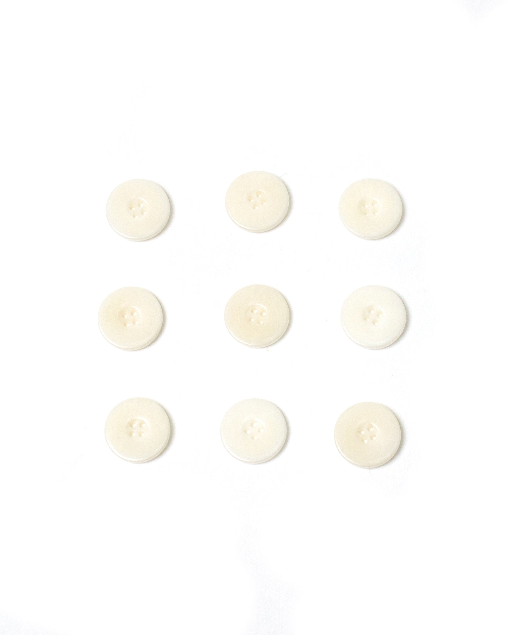Four Hole Natural Corozo Buttons 19mm