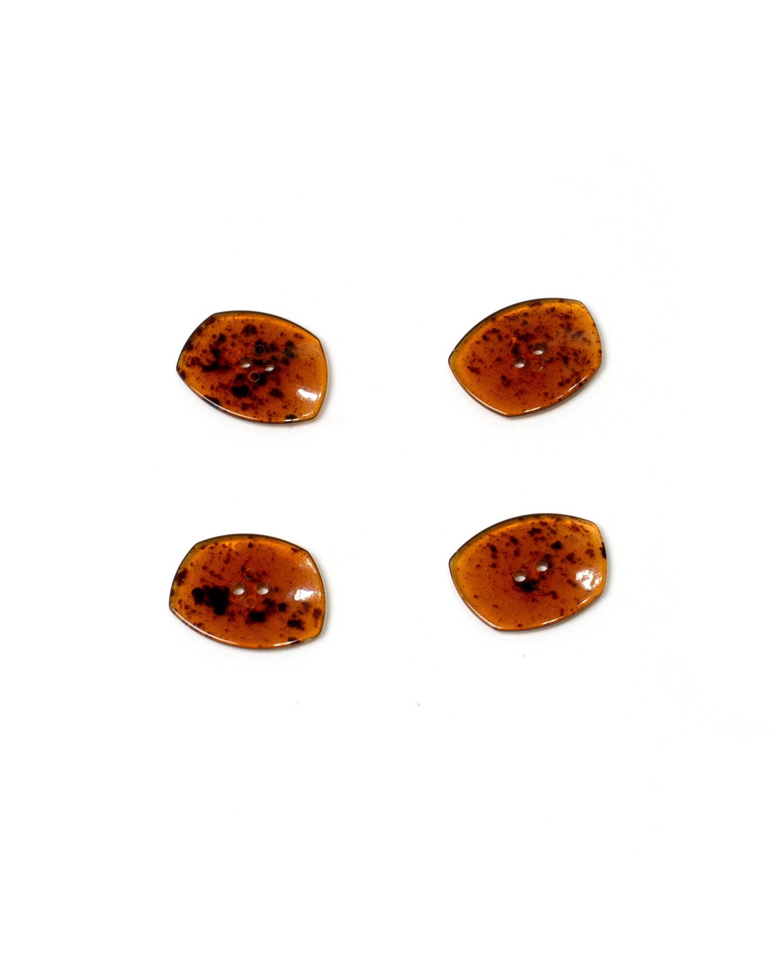 Amber with Speckles Buttons 25mm