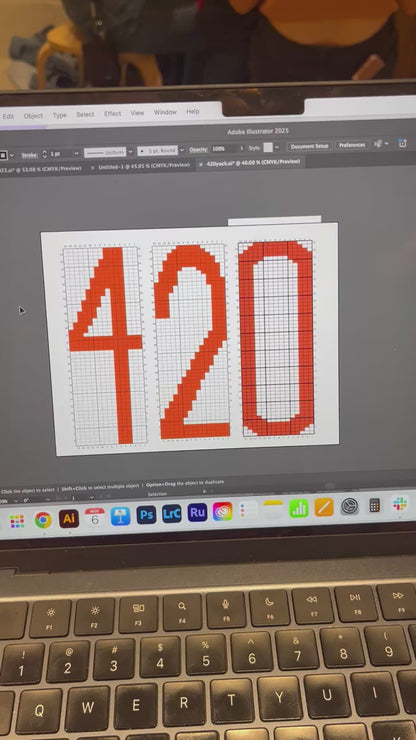 Stoned Stitching Circle