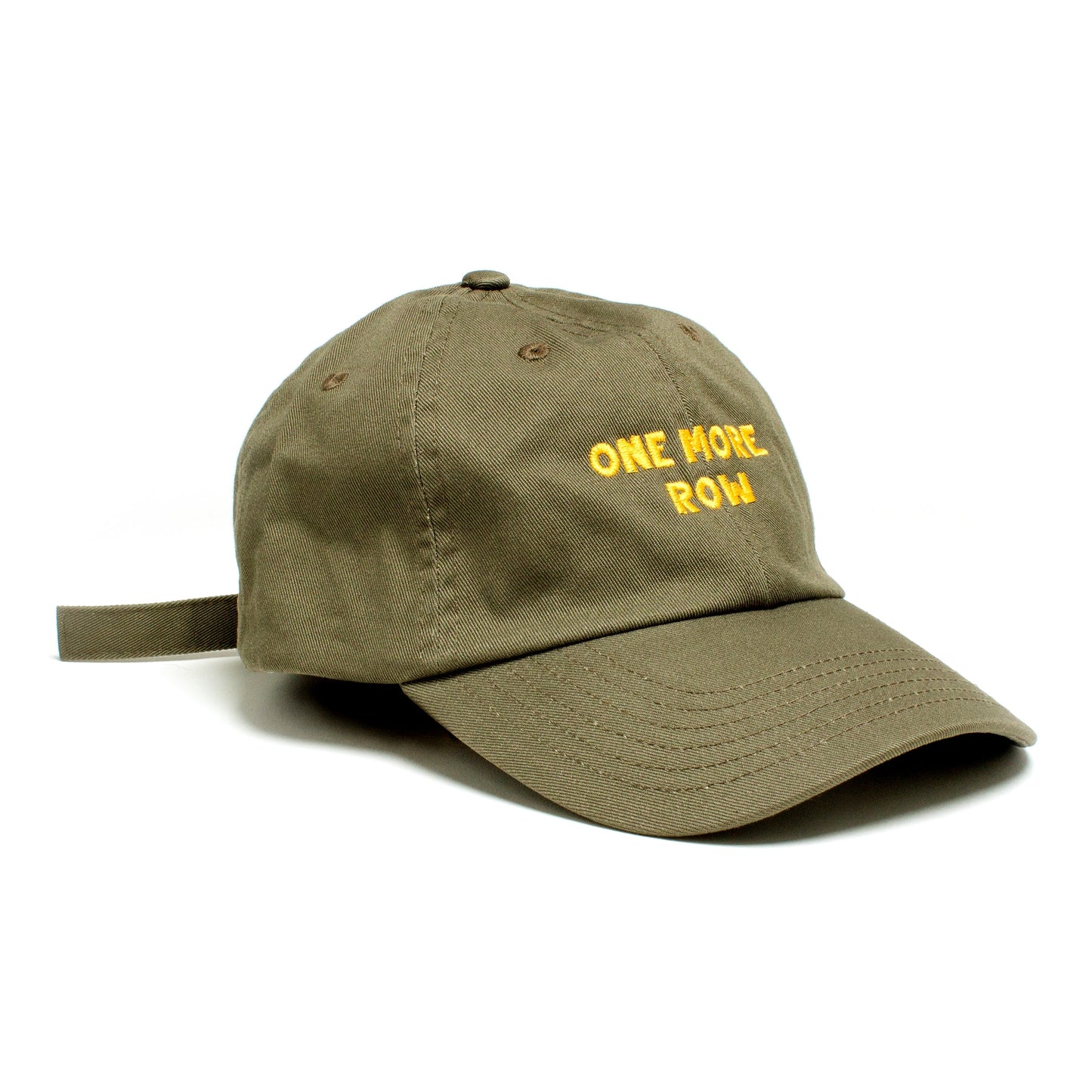 One More Row Dad Cap