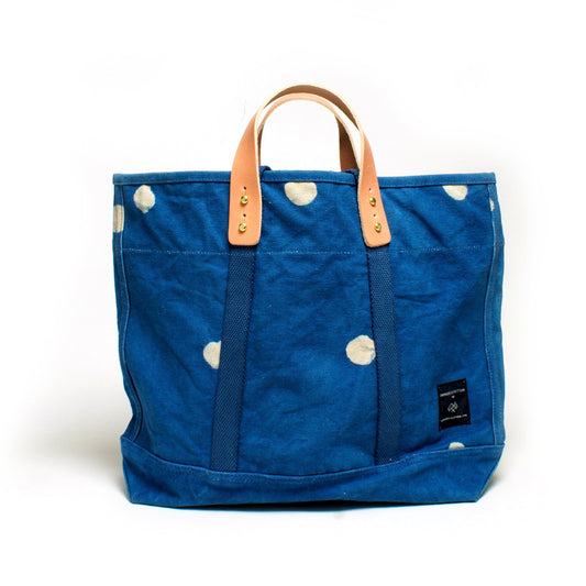 Small East West Tote- Indigo Moon