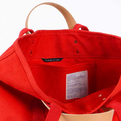 Small East West Tote- Persimmon